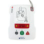 American Red Cross Prestan AED Trainer - front view showing the power buttons and AED pad placement imagery.