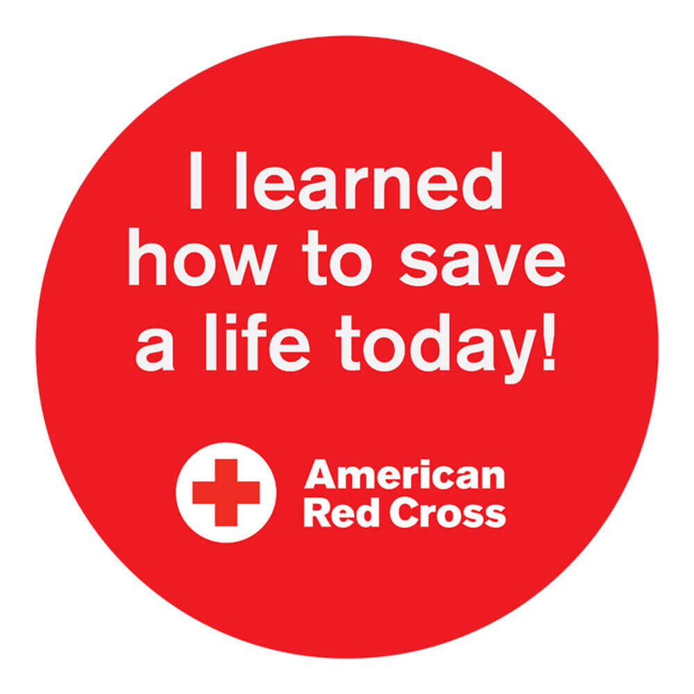 cpr sticker - I Learned How to Save a Life.