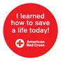 cpr sticker - I Learned How to Save a Life.