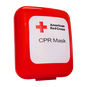 Red Cross CPR Mask, Hard Case