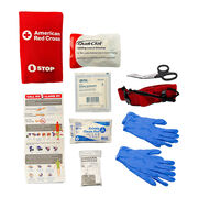 Severe Bleeding Control Professional Trauma Kit with Soft Carry Case Spread.