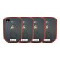 Four Pack of Red Cross AED Trainer with Adult and Child Gel Adhesive Pads.