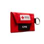 CPR Keychain with American Red Cross Logo - Front View.