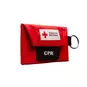 CPR Keychain with American Red Cross Logo - Front View.