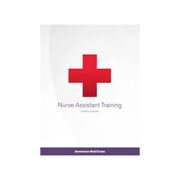 Front of the Red Cross Nurse Assistant Training (Fourth Edition) with the Red Cross logo.