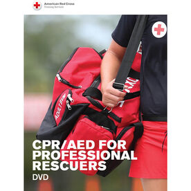 CPR/AED for Professional Rescuers DVD front cover.