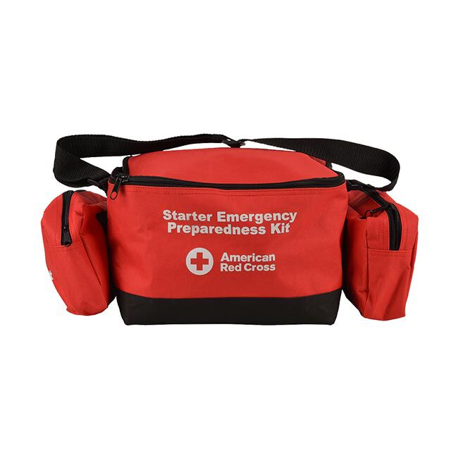 Emergency Preparedness Starter Kit American Red Cross Bag.