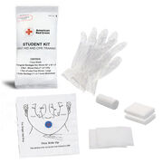 First Aid and CPR Training Kit, with Triangular Bandages (Non-Woven)