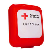 Red Cross CPR Mask, Hard Case.