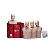 Prestan Adult Jaw Thrust Manikins with CPR Monitors (4-Pack).
