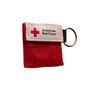 Mini CPR Keychain with the American Red Cross logo - front view.