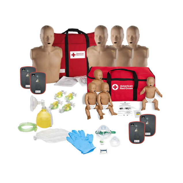 Jaw Thrust Adult CPR Manikin Instructor Starter Kit for BLS, CPRO and Lifeguarding.