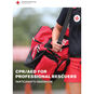 CPR/AED for Professional Rescuers Participant's Handbook front cover.