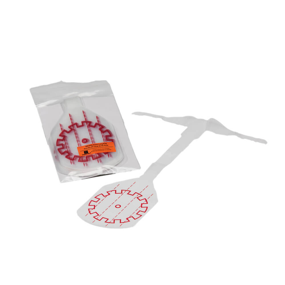 Prestan Ultralite Face Shield/Lung-Bags pack of 50.