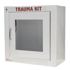 Metal Trauma Cabinet for Bleeding Control Kits.