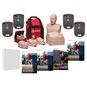 First Aid/CPR/AED Instructor Kit for Schools - Prestan Ultralite Manikins, AED Trainers, Participant and Instructor Manuals, Pediatric and Adult Reference Cards and 3-ring Binder.