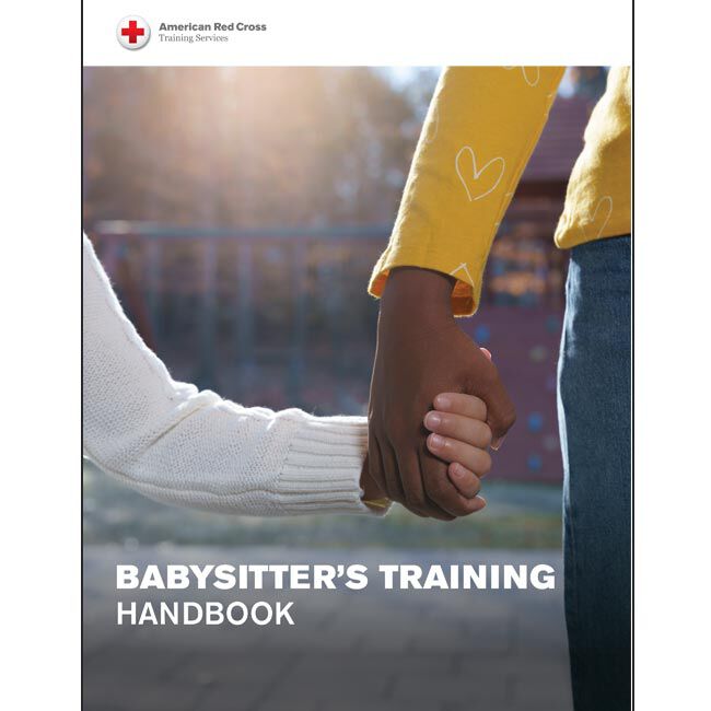 American Red Cross Babysitter Training Handbook - front cover.