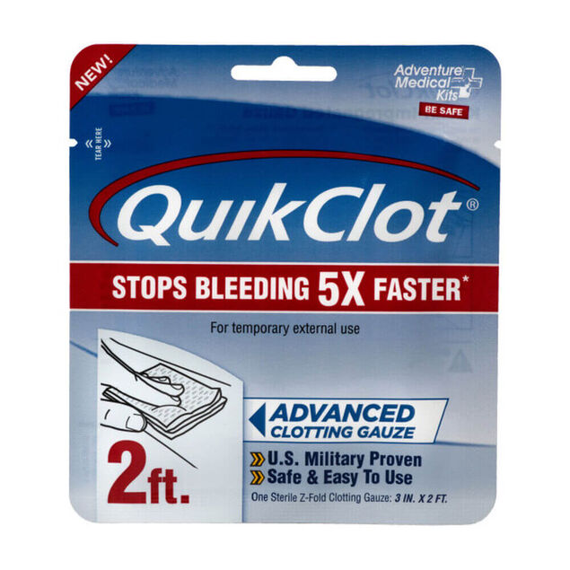 QuikClot Advanced Clotting Gauze 3 in. x 24 in..