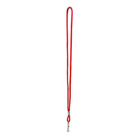One Nylon Rope Lanyard, for Whistle, Red