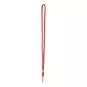 One Nylon Rope Lanyard, for Whistle, Red.