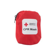 CPR mask and training supplies