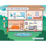 Play It Smart At Your Home Pool Or Park WHALE Tales Poster.