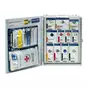 Medium 25-Person Workplace ANSI A+ First Aid Kit, open, showing the 94 contents.