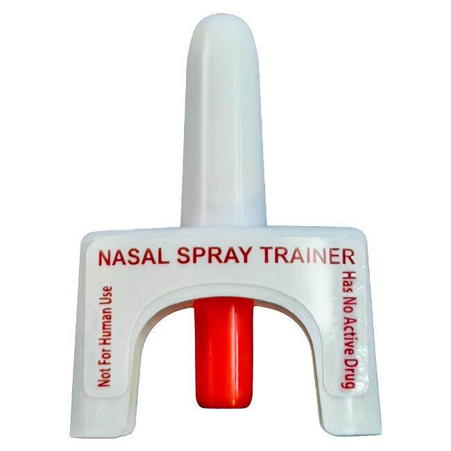 One Nasal Spray Trainer with text stating Not For Human Use and Has No Active Drug.