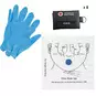 CPR Keychain with Nitrile Gloves and One-Way Valve Face Shield.