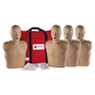 Prestan Adult Jaw Thrust Manikins with CPR Monitors (4-Pack)
