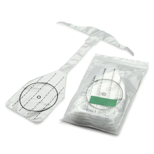 Prestan Child One-Piece Face Shield/Lung Bag (50-Pack).