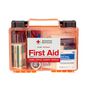 Medium 25-Person First Aid Kit showing the kit contents visible through the box.