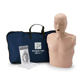 Prestan Adult CPR Manikin with CPR Monitor Tan Skin.