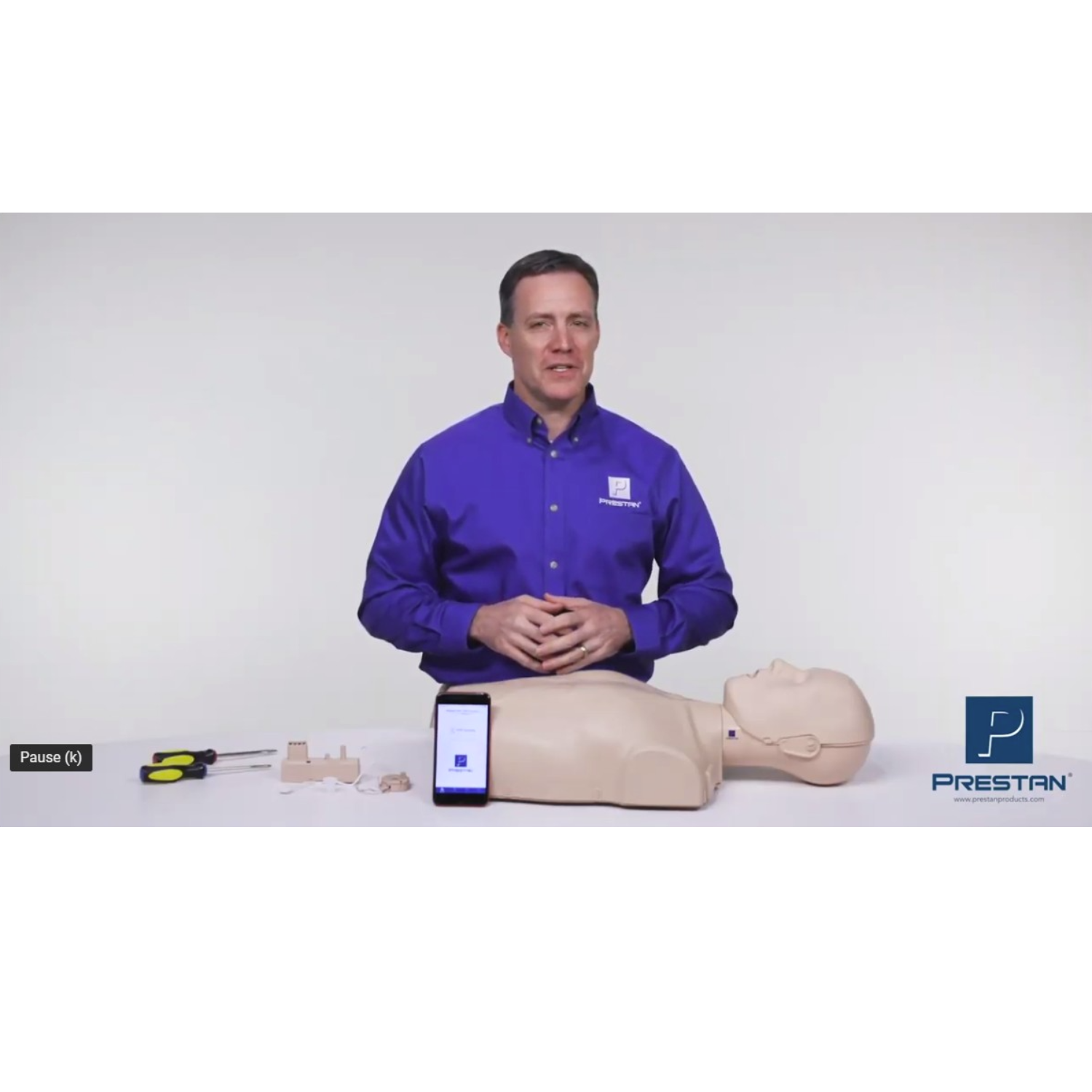 Prestan Professional Adult Series 2000 CPR Training Manikin