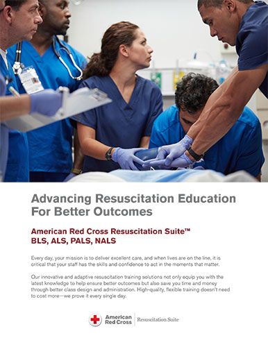 Resuscitation Suite for Healthcare (BLS/ALS/PALS/NALS) brochure