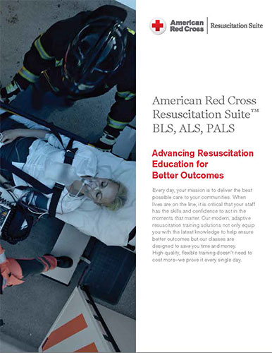 BLS/ALS/PALS for Public Safety brochure