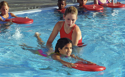 Taking a Swimming Class