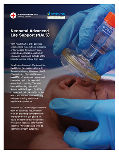 Neonatal Advanced Life Support (NALS) brochure